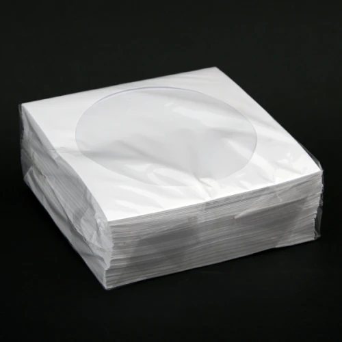 Koperta Biała na CD/DVD 125x125mm SK K10 K19 z okienkiem_24184