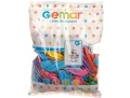Balony pastelowe 45cm Piłka z nadrukiem 50szt Gemar_82223