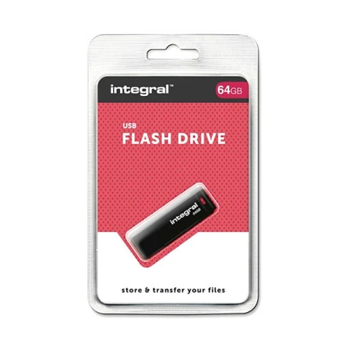 Pendrive 64GB USB 3.0 flash drive czarny Intergal_62181