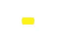 Taśma do metkownicy dwurzędowej 26x16 żółta zaokrąglona Kal-Pack_31107