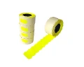 Taśma do metkownicy dwurzędowej 26x16 żółta zaokrąglona Kal-Pack_62239