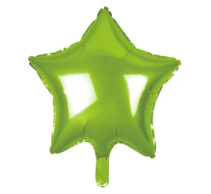 Balon Foliowy Gwiazda 44cm Zielony 19" Godan