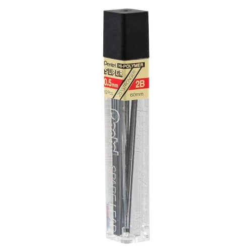 Grafit do ołówka automatycznego 0,5mm 2B Pentel_62524