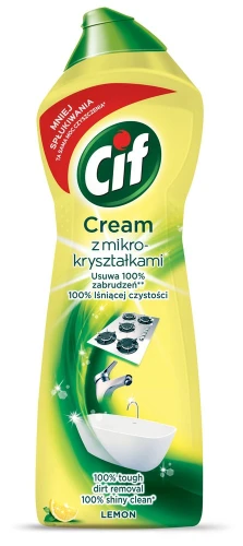 Mleczko czyszczące Cif 780g cream z mikrokryształami lemon_62591