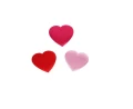 Dekoracje materiałowe 10szt Serca  Titanum _62632