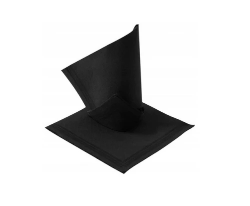 Serwetki ozdobne restauracyjne Tendence 38x38cm Czarne z paskiem op 50szt Tamipol_62712