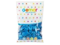 Balony metaliczne 26cm 100szt granatowe Gemar_30418