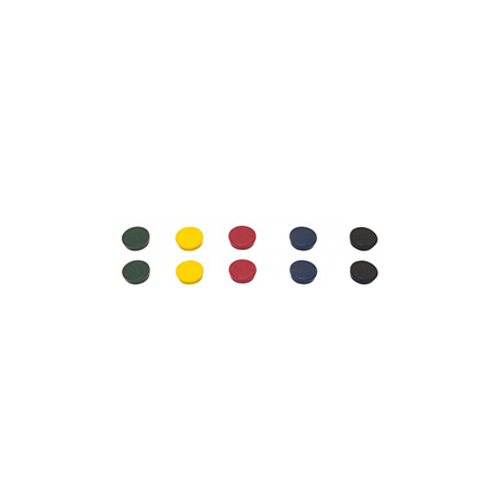 Magnesy standard 20mm 20szt kolor mix Tres_44597