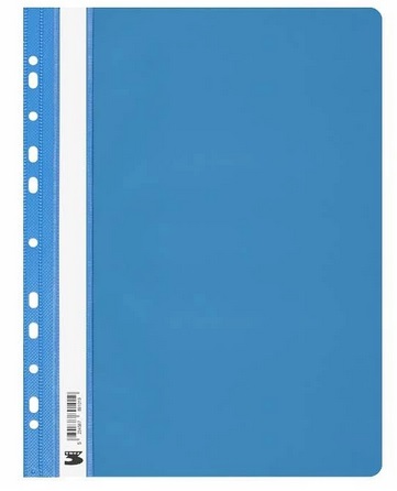Skoroszyt A4 Niebieski Sztywny Wpinany Tres _56165