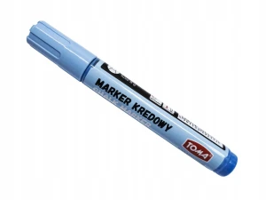 Marker kredowy 4,5mm niebieski Toma
