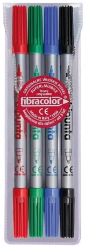 Pisaki 4kol dwustronne Fibracolor_25879