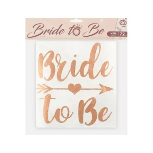 Welon różowo-złoty bride to be Godan