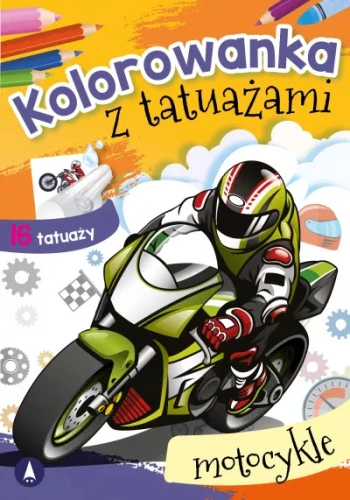 Malowanka z tatuażami motocykle Skrzat_63278