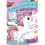 Malowanka A5 z tatuażami kucyki Skrzat