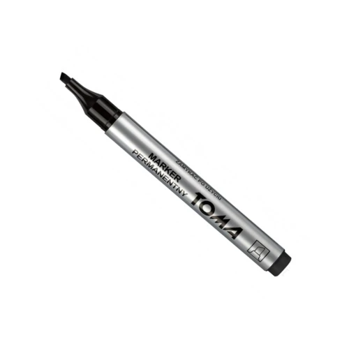 Marker Permanentny Toma TO-091 Czarny Ścięty _56365