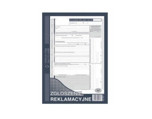Zgłoszenie reklamacyjne A4 601-1 Michalczyk i Prokop  