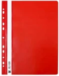 Skoroszyt A4 Miękki Wpinany Czerwony Tres