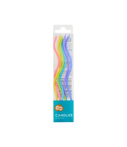 Świeczki urodzinowe świderki 15,5cm  6szt. Godan _63770