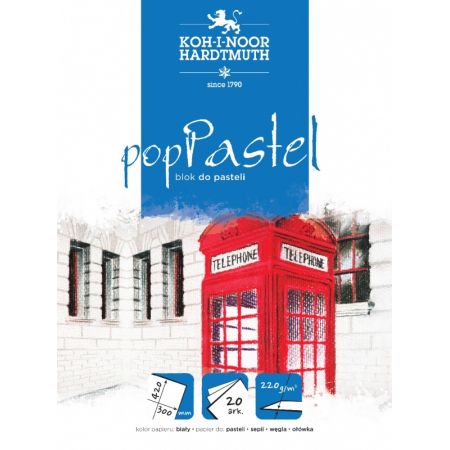 Blok do pasteli  245x345 20ark 220g Koh-I-Noor_50909