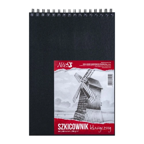 Szkicownik A4 Artystyczny 80k 98g klasyczny na spirali Koh-i-Noor_51100