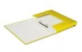 Teczka Box z gumką A4 3cm 2 ringi Żółta Caribic Vaupe_51903