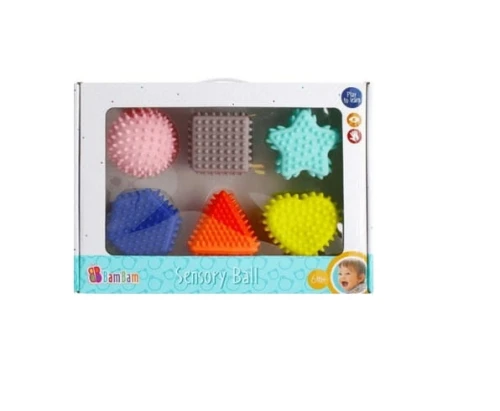 Zestaw figur sensorycznych 6 sztuk Bam Bam_64171
