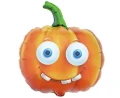 Balon foliowy okrągły 18" 36cm Dynia Boo Godan_65667