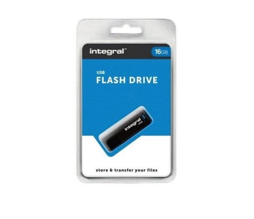 Pendrive Black 16GB USB 2.0 Integral_66126