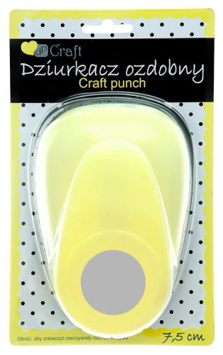 Dziurkacz dekoracyjny koło 75mm DpCraft_66426