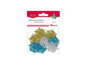 Dekoracje piankowe Śnieżynka 363189 Titanum