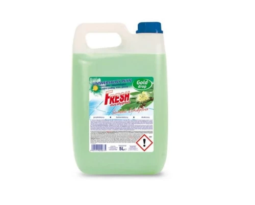 Płyn czyszcząco-dezynfekujący Fresh 5L Eukaliptus Gold Drop