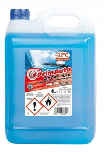 Płyn do spryskiwaczy zimowy 4L do -22*C PrimAuto Gold Drop_67254