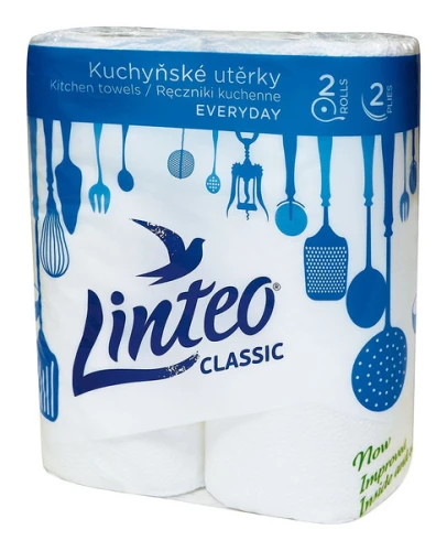 Ręcznik papierowy 2W 2szt 50 listków Linteo_67293
