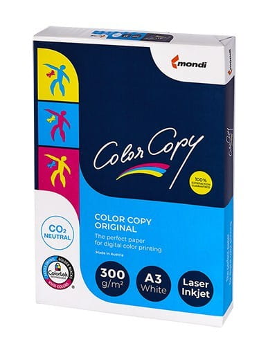 Papier ksero A3 300g 125ark biały Color Copy