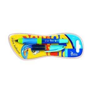 Pióro kulkowe niebieskie KP511-NN + dwa naboje Tatis