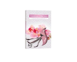 Podgrzewacze zapachowe 6szt Wanilia&Orchidea Bispol