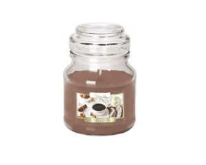 Świeca zapachowa w słoiku Kawa 28h SND71-89 Bispol