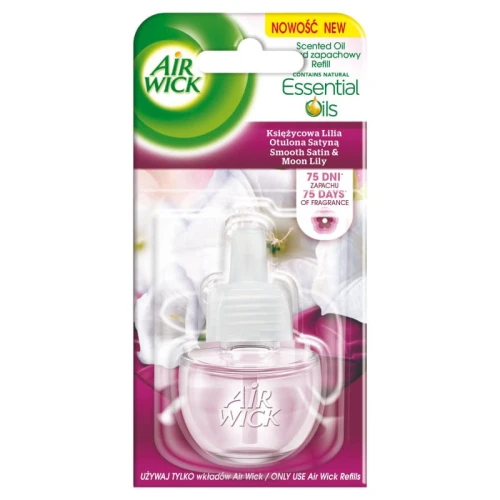 Odświeżacz powietrza electric 19ml zapas Księżycowa Lilia otulona satyną  Air Wick_67883