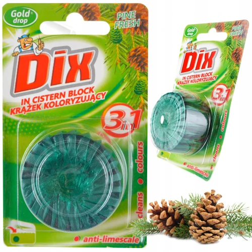 Krążek do WC Leśny Dix Gold Drop _62241