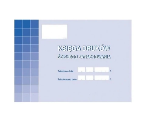 Księga druków ścisłego zarachowania 710-1 A4 Michalczyk i Prokop_29566