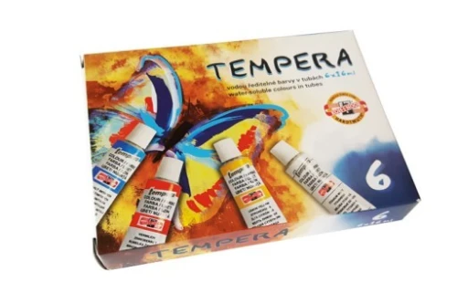 Farby tempera 6kol 16ml Koh-I-Noor_68341