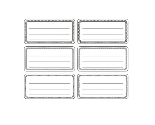Naklejki na zeszyty 6szt Titanum_68376