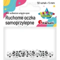 Oczy ruchome 5mm 50szt Titanum_68379