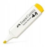 Marker do tkanin żółty ciemny ścięty Faber-Castell