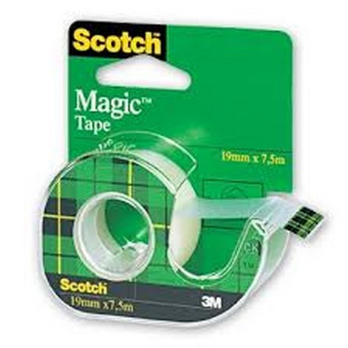 Taśma Scotch 19x7,5 Matowa Na Podajniku Magic 3M_25502