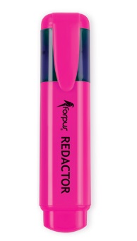 Zakreślacz Różowy Redactor Forpus_52007