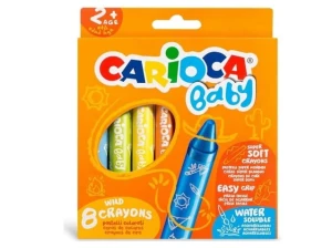 Kredki świecowe Baby 8szt Carioca