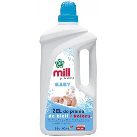 Żel do prania Mill professional Baby 1,5L biały i kolor _69739