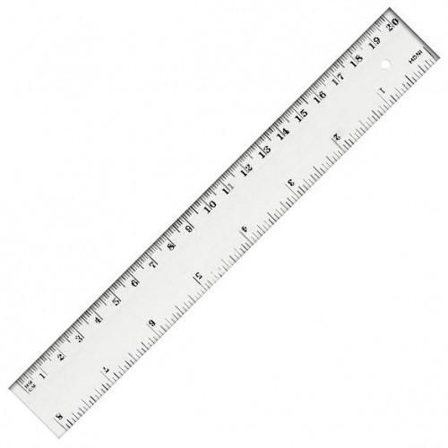 Linijka 20cm Tetis BL002-B_53370