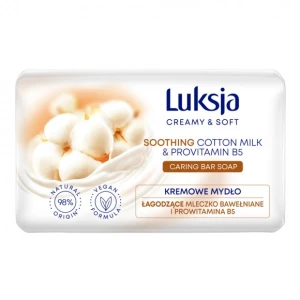 Mydło kostka 100g cream bawełna i prowitamina Luksja 